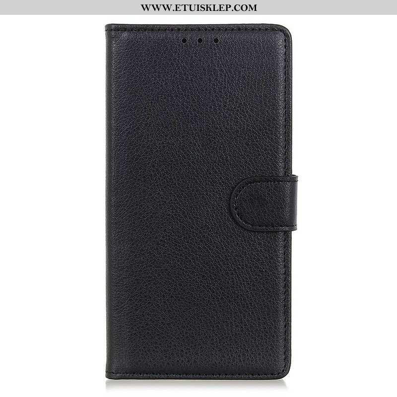 Etui Folio do Asus Zenfone 7 / 7 Pro Tekstura Liczi